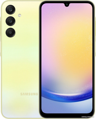 Купить смартфон samsung galaxy a25 8gb/256gb (желтый, без samsung pay) в интернет-магазине X-core.by