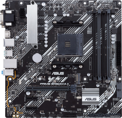 Материнская плата ASUS Prime B450M-A II  купить в интернет-магазине X-core.by