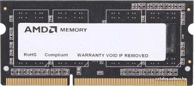 Оперативная память AMD 8GB DDR3 SO-DIMM PC3-12800 R538G1601S2SL-U  купить в интернет-магазине X-core.by