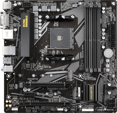 Материнская плата Gigabyte B550M DS3H (rev. 1.4)  купить в интернет-магазине X-core.by