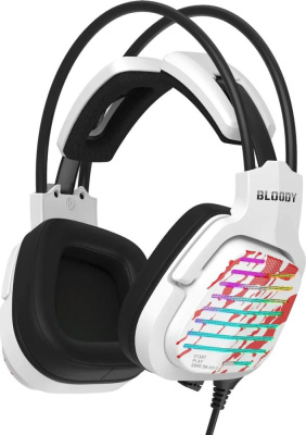 Купить наушники a4tech bloody g565 (белый) в интернет-магазине X-core.by