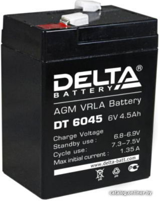 Купить аккумулятор для ибп delta dt 6045 (6в/4.5 а·ч) в интернет-магазине X-core.by