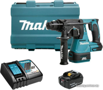 Перфоратор Makita DHR242RT (с 1-им АКБ, кейс) купить в интернет-магазине X-core.by