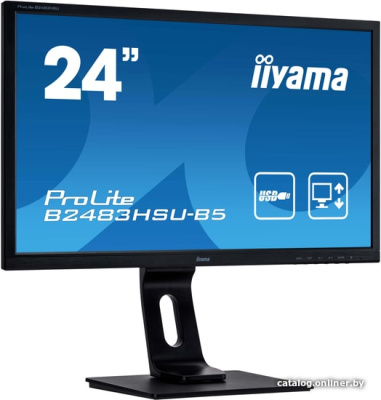 Купить монитор iiyama prolite b2483hsu-b5 в интернет-магазине X-core.by