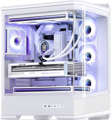 Корпус Jonsbo D400 (белый)  купить в интернет-магазине X-core.by