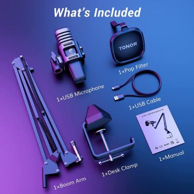 Купить проводной микрофон tonor tc30s+ в интернет-магазине X-core.by
