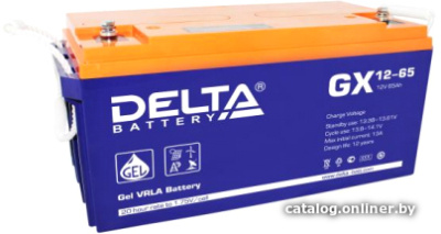 Купить аккумулятор для ибп delta gx 12-65 (12в/65 а·ч) в интернет-магазине X-core.by
