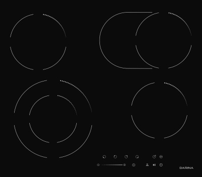 Варочная панель Darina 6P E328 B Варочная панель Darina 6P E328 B