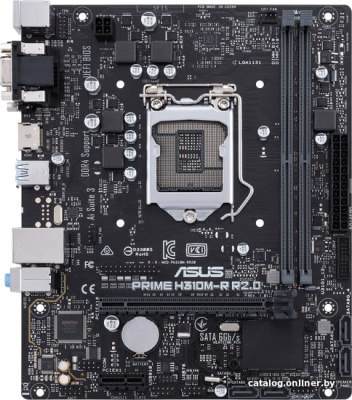 Материнская плата ASUS Prime H310M-R R2.0  купить в интернет-магазине X-core.by