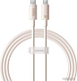 Кабель Baseus Habitat Series Fast Charging Cable 100W USB Type-C - USB Type-C (1 м, бежевый)