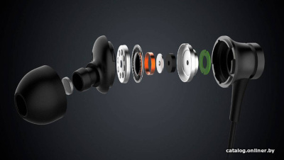 Купить наушники xiaomi mi in-ear headphones basic hsej03jy (серебристый) в интернет-магазине X-core.by