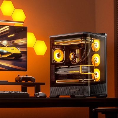 Корпус Jonsbo D400 (черный)  купить в интернет-магазине X-core.by