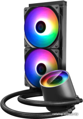 Кулер для процессора DeepCool GamerStorm Castle 240RGB V2 DP-GS-H12AR-CSL240V2  купить в интернет-магазине X-core.by
