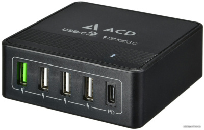 Купить сетевое зарядное acd acd-p605u-v1b в интернет-магазине X-core.by