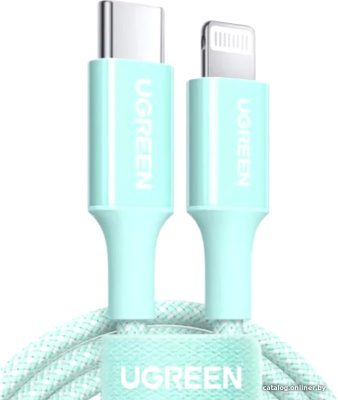 Купить кабель ugreen us532 90449 usb type-a - lightning (1 м, зеленый) в интернет-магазине X-core.by