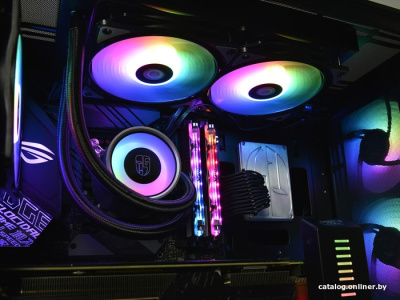 Кулер для процессора DeepCool GamerStorm Castle 240RGB V2 DP-GS-H12AR-CSL240V2  купить в интернет-магазине X-core.by