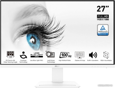 Купить монитор msi pro mp273aw в интернет-магазине X-core.by