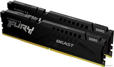 Оперативная память Kingston FURY Beast 2x32ГБ DDR5 6000 МГц KF560C30BBK2-64  купить в интернет-магазине X-core.by