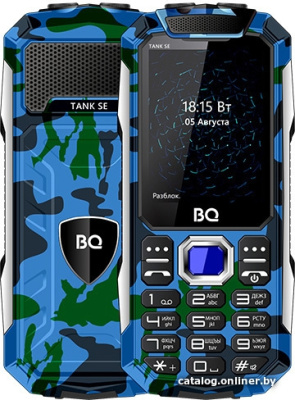 Купить мобильный телефон bq-mobile bq-2432 tank se (камуфляж) в интернет-магазине X-core.by