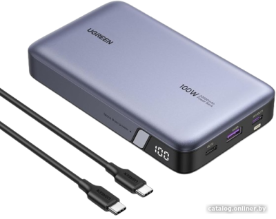 Купить внешний аккумулятор ugreen pb720 20000mah (серый) в интернет-магазине X-core.by
