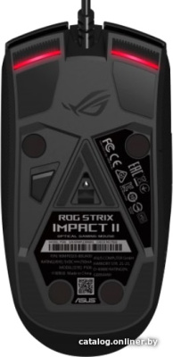 Купить игровая мышь asus rog strix impact ii в интернет-магазине X-core.by