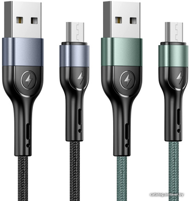 Купить кабель usams u55 microusb us-sj450 (черный) в интернет-магазине X-core.by