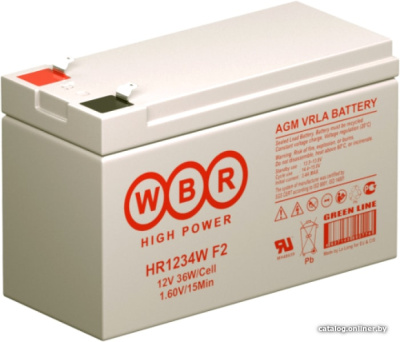 Купить аккумулятор для ибп wbr hr1234w в интернет-магазине X-core.by