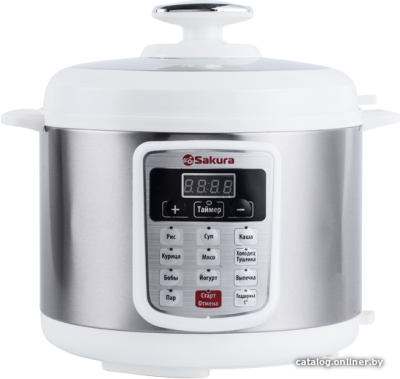 Мультиварка-скороварка Sakura SA-7764WS