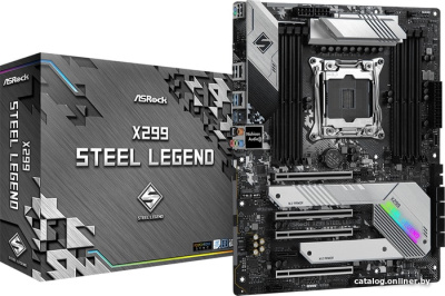 Материнская плата ASRock X299 Steel Legend  купить в интернет-магазине X-core.by