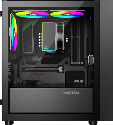 Корпус XASTRA A305M 3ARGB (черный)  купить в интернет-магазине X-core.by