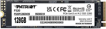 SSD Patriot P320 128GB P320P128GM28
