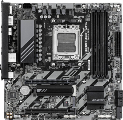 Картинка Материнская плата Gigabyte B840M DS3H WiFi6 от магазина X-core.by Материнская плата Gigabyte B840M DS3H WiFi6  купить в интернет-магазине X-core.by