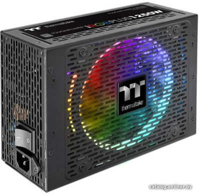 Блок питания Thermaltake Toughpower iRGB PLUS 1250W Titanium PS-TPI-1250DPCTEU-T  купить в интернет-магазине X-core.by