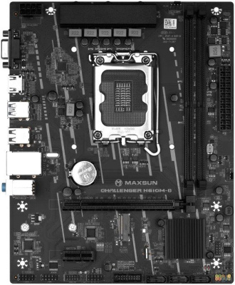 Материнская плата Maxsun Challenger H610M-D  купить в интернет-магазине X-core.by