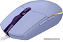 Игровая мышь Logitech G102 Lightsync (сиреневый)