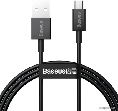 Купить кабель baseus camys-01 usb type-a - microusb (1 м, черный) в интернет-магазине X-core.by