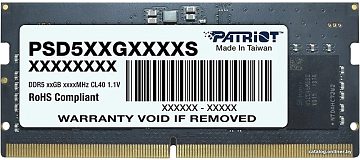Оперативная память Patriot Signature Line 8ГБ DDR5 5600 МГц PSD58G560041S