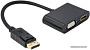 Адаптер Cablexpert A-DPM-HDMIFVGAF-01