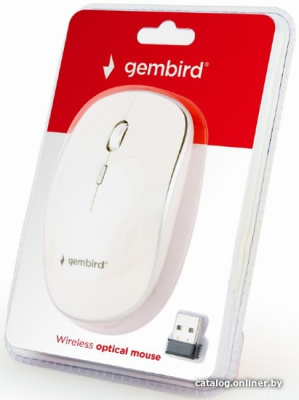 Купить мышь gembird musw-4b-01-w в интернет-магазине X-core.by