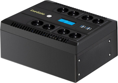 Купить источник бесперебойного питания exegate neo smart lhb-800.lcd.avr.8sh.ch.usb ex293857rus в интернет-магазине X-core.by