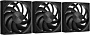 Вентилятор для корпуса PCCooler F5 R120 (черный, 3 шт.)