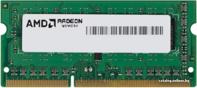 Оперативная память AMD 4GB DDR3 SO-DIMM PC3-12800 [R534G1601S1S-UGO]  купить в интернет-магазине X-core.by