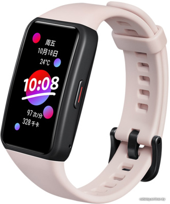 Купить фитнес-браслет honor band 6 (розовый, китайская версия) в интернет-магазине X-core.by