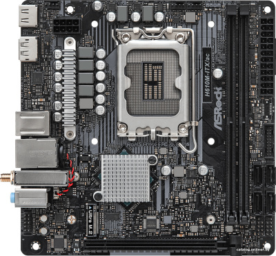 Материнская плата ASRock H610M-ITX/AC  купить в интернет-магазине X-core.by