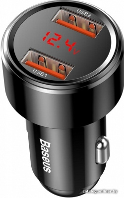 Купить автомобильное зарядное baseus ccmlc20a-01 в интернет-магазине X-core.by