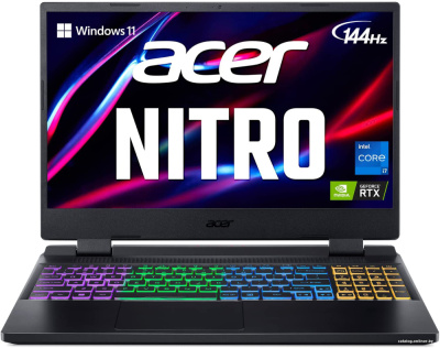 Купить игровой ноутбук acer nitro 5 an515-58-51ex nh.qfhcd.003 в интернет-магазине X-core.by