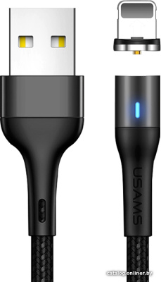 Купить кабель usams u32 usb type-a - lightning sj352usb01 (1 м, черный) в интернет-магазине X-core.by