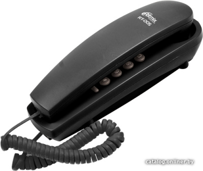 Купить проводной телефон ritmix rt-005 (черный) в интернет-магазине X-core.by