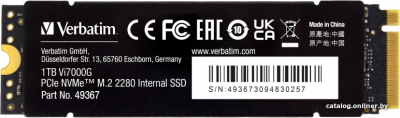 SSD Verbatim Vi7000G 1TB 49367  купить в интернет-магазине X-core.by