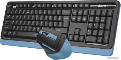 Купить офисный набор a4tech fstyler fgs1035q (черный/синий) в интернет-магазине X-core.by